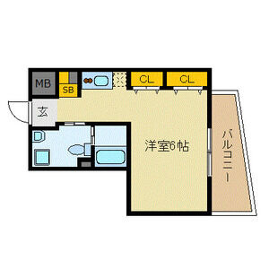 Ｗ．Ｏ．Ｂ　ＳＨＩＮＭＡＣＨＩの間取り