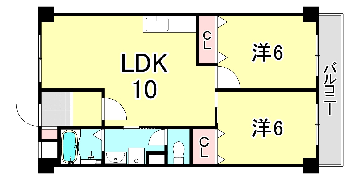 サンライフつちやの間取り
