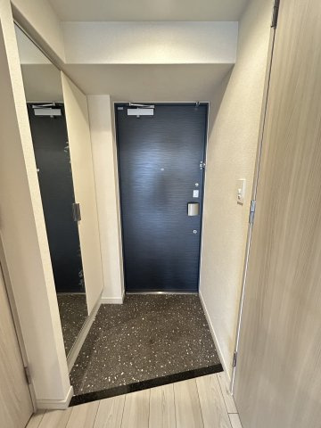プレサンス大国町ラヴエニールの玄関