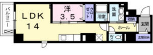 グーラテース　U.H.Yの間取り