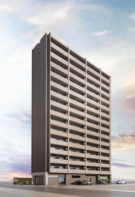 LIBTH博多住吉PREMIERの外観