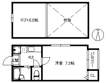 ポラリス室見の間取り