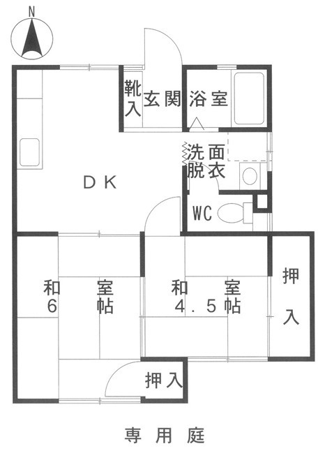 シュプリームかすがのの間取り
