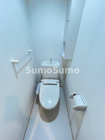 クラシェス北青木のトイレ|落ち着いたトイレです