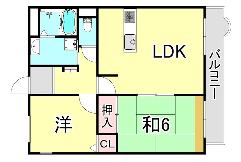 ジオレミヨ甲子園口の間取り