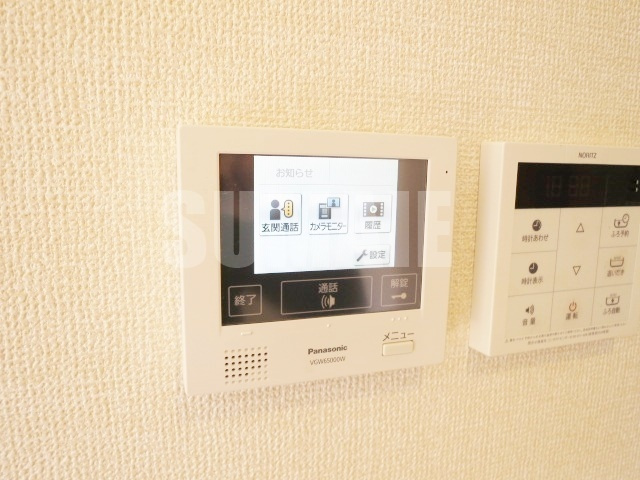 エクセルハイムⅠのセキュリティ|カラーモニター付きインターホンです☆