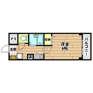 SWISS難波南の間取り