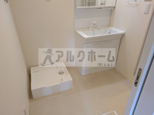 ヘーベルメゾンフュチュールの洗面所|ヘーベルメゾンフュチュール（堅下駅）　バルコニー