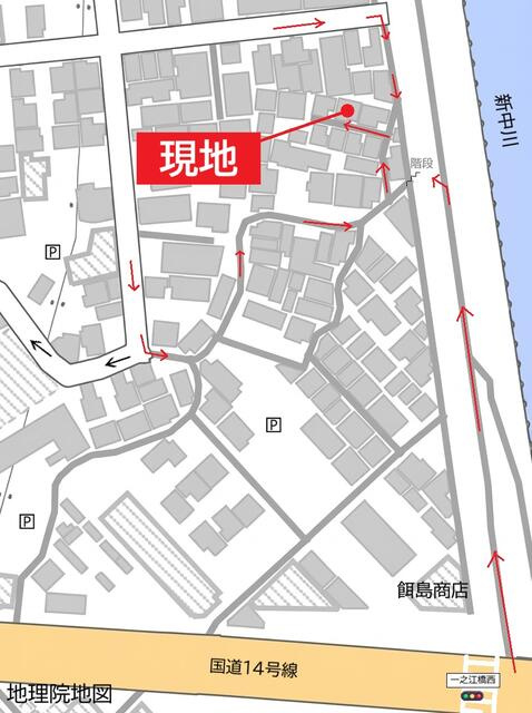 （T016）東京都江戸川区大杉3-21-13戸建の地図
