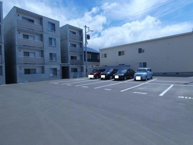 ハイクレアの駐車場