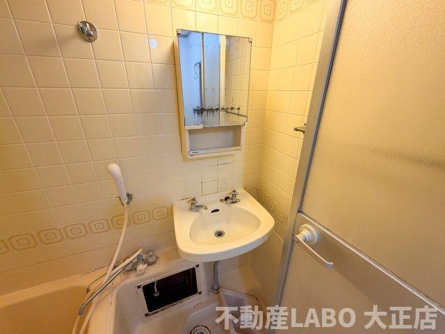 青風ハイツの洗面所