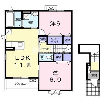 【間取り】 | ソレイユ追分