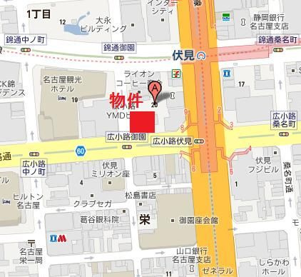広小路ＹＭＤビルの地図