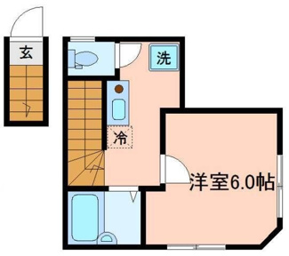 【間取り】 | レジデンス下北沢 | 間取りです。