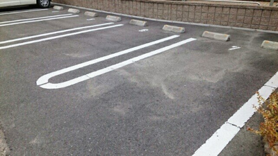 【駐車場】 | シャノアール西大井Ⅰ | 駐車スペースもあります