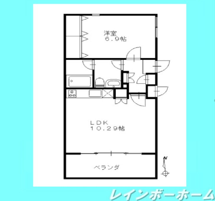 【仲介手数料：50％OFF】対象物件！の間取り