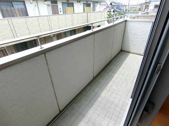クレールみゆきのバルコニー