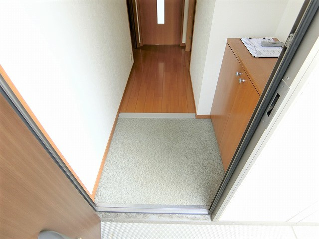 クレールみゆきの玄関