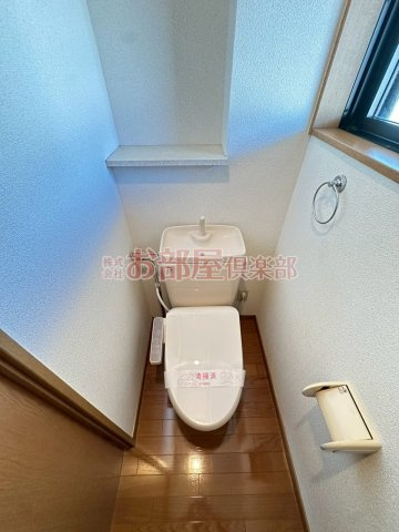 リバティヒルズのトイレ|清潔感のあるトイレです
