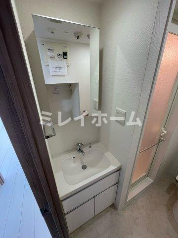 プレミアムキューブ大森本町の洗面所|同建物内、別のお部屋の参考写真になります。