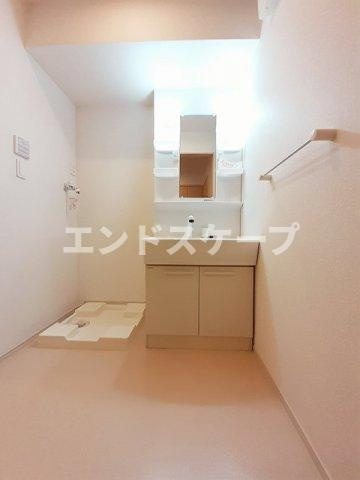 ブレシアＡの洗面所|高崎、前橋のお部屋探しはエンドスケープまで！お客様の理想お聞かせ下さい♪
