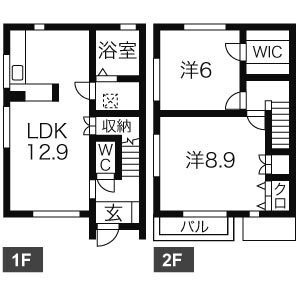 【間取り】 | ヴィラアネックスA