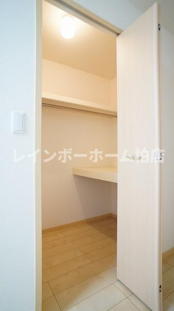 仲介手数料50％半額キャンペーン物件の収納|収納があります