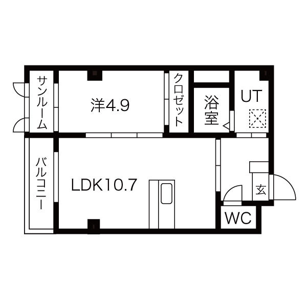 ベリアス レインの間取り