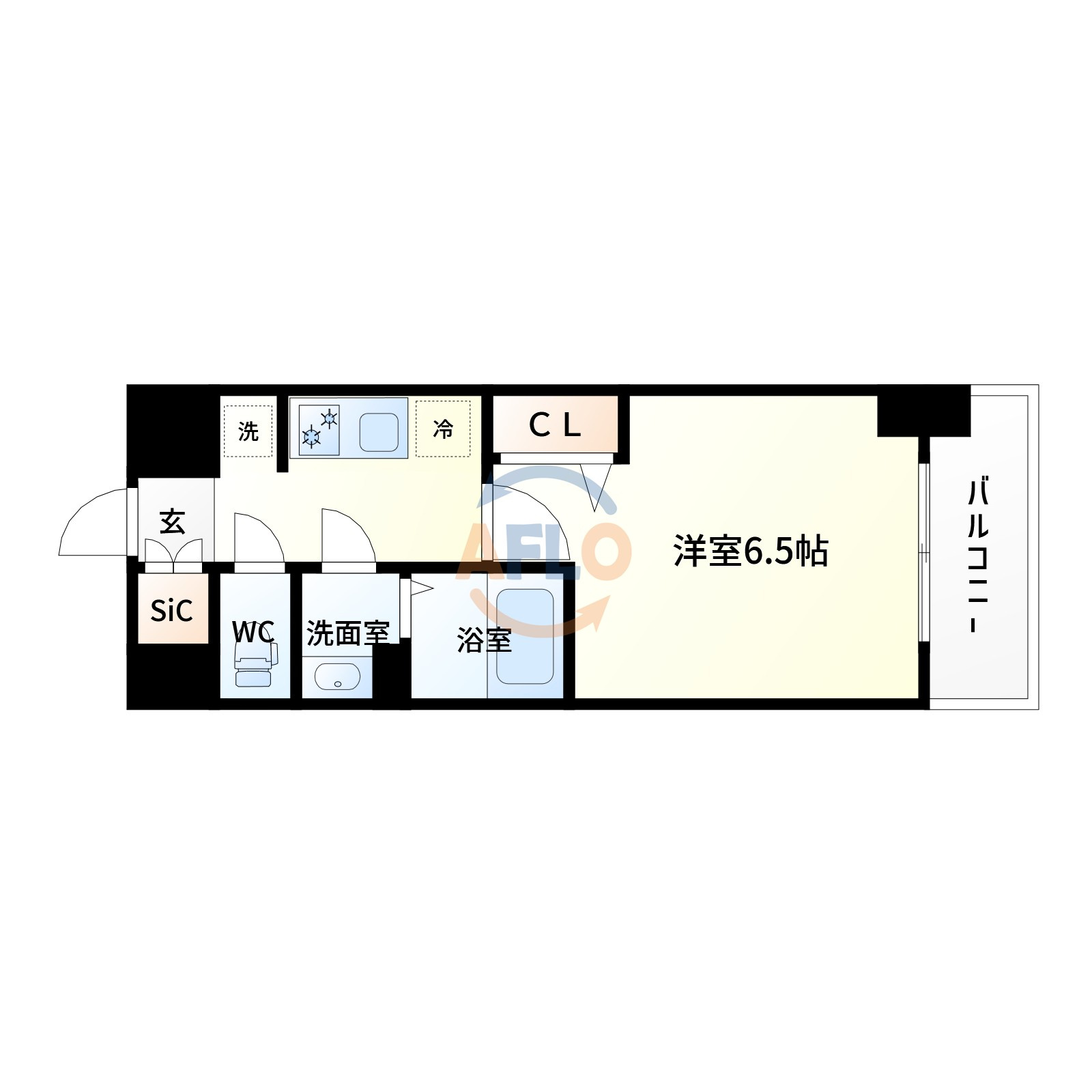 ArtizA新大阪D.C.の間取り|ArtizA新大阪D.C　間取り