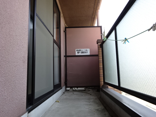 グランセリオ西神戸のバルコニー