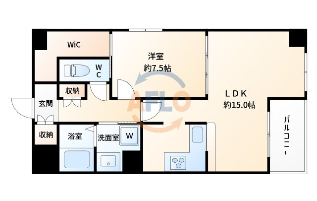 カシア江坂の間取り|CASSIA江坂　間取り