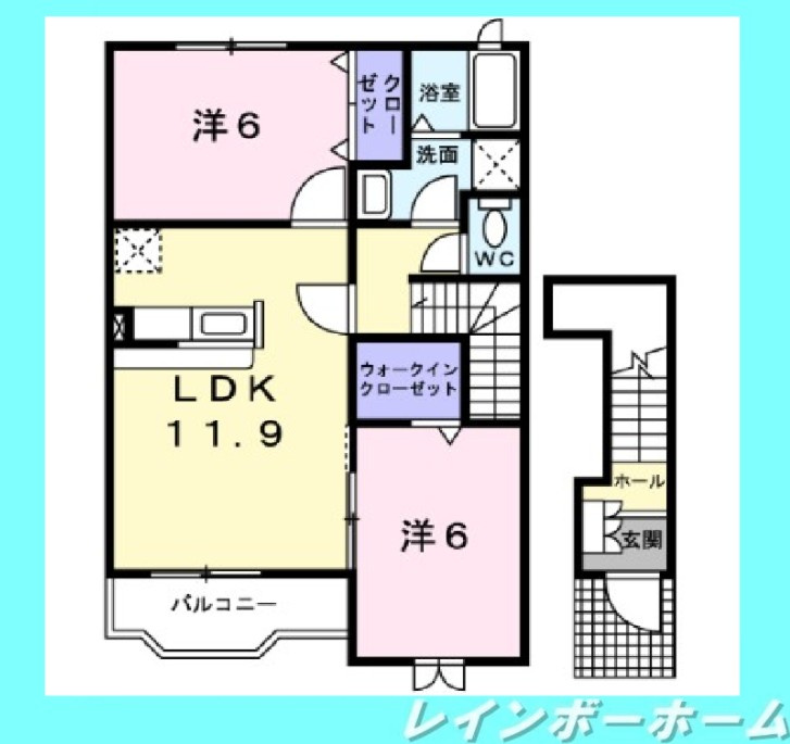 【仲介手数料：50％OFF】対象物件！の間取り