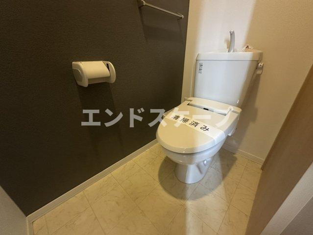 ヴィラ・エステートＡのトイレ|高崎、前橋のお部屋探しはエンドスケープまで！お客様の理想お聞かせ下さい♪