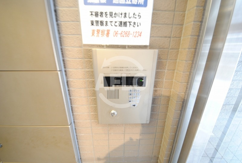 ディナスティ清水谷Ⅲのセキュリティ|ディナスティ清水谷Ⅲ　オートロックあり