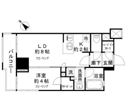 ライオンズ蔵前レジデンスの間取り