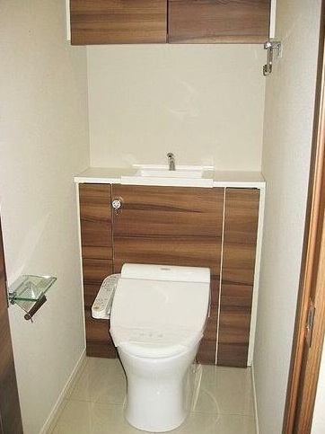 ライオンズ蔵前レジデンスのトイレ|ゆったりとした空間のトイレです
