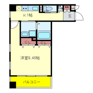 レジデンス富久寿の間取り