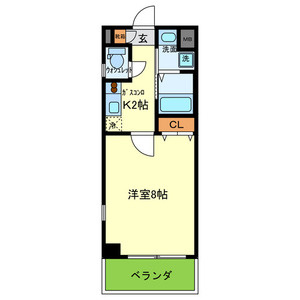 ＣＡＲＰＩＯ ８５の間取り