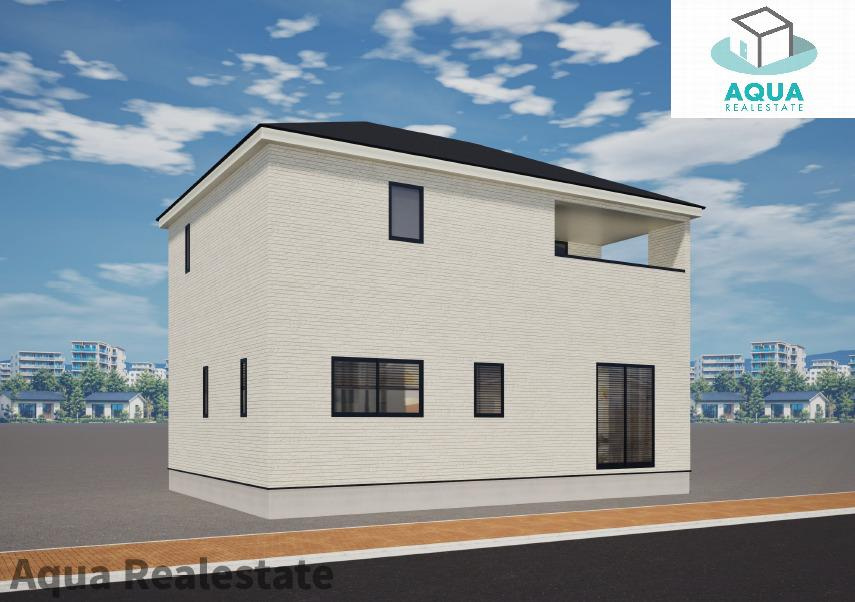 高松市円座町の新築一戸建の完成予想図|外観の完成予想図です