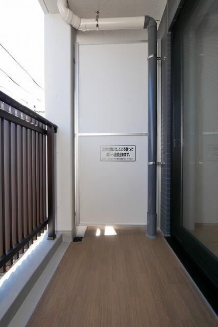 ラフィスタ方南町のバルコニー|落ち着いた時間を過ごせるバルコニーです