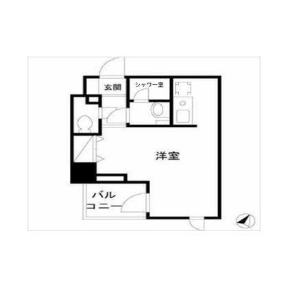 シャンブリーズ三越前の間取り