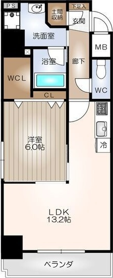 MONZEN偕の間取り