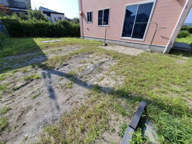 館山市北条　中古戸建の庭