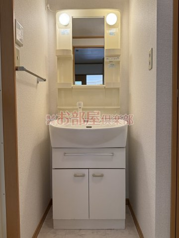 セレーノの洗面所|広い洗面スペース