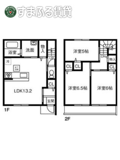 【間取り】 | Iris　岡崎市渡町