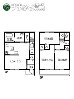 【間取り】 | Iris　岡崎市渡町