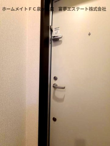 【玄関】 | クルゼイロ旭町 | 玄関ダブルロックキー