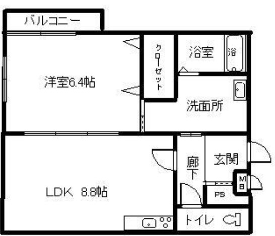 【間取り】 | クルゼイロ旭町