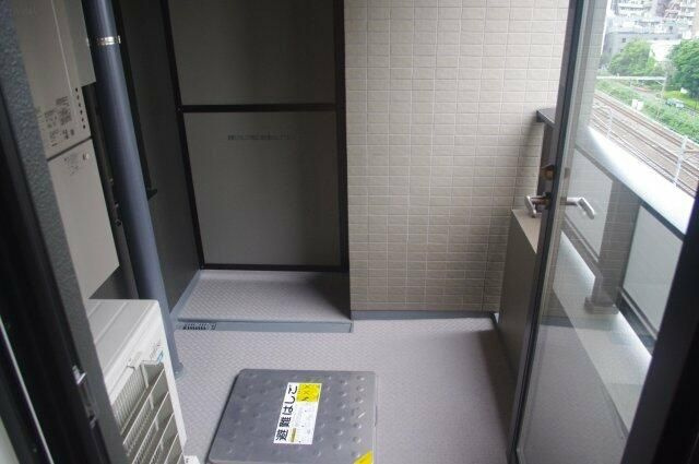 びゅうリエットグラン新宿戸山のバルコニー