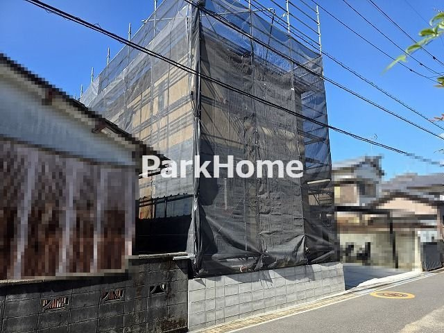 高知市秦南町2丁目 第1 新築戸建ての外観|2026.10月：建築中（東側）
